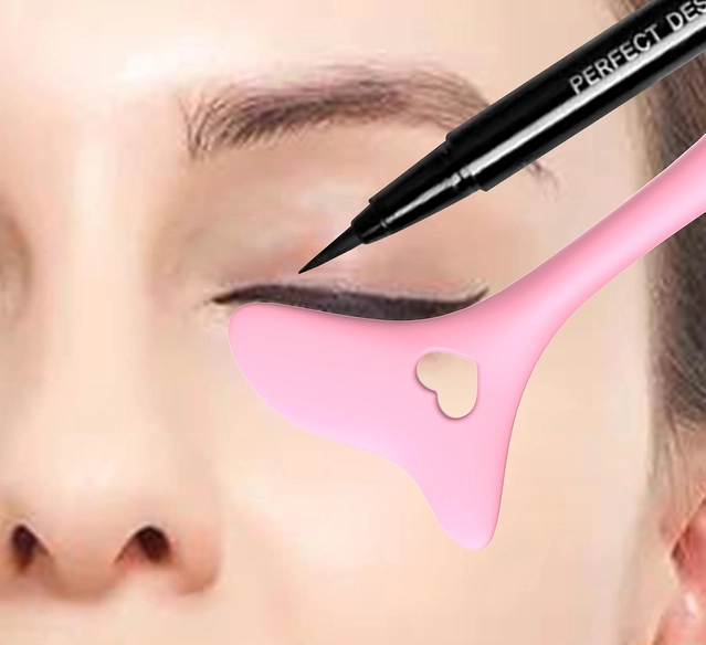 Silicone Eye Makeup Application Tool (Pink)