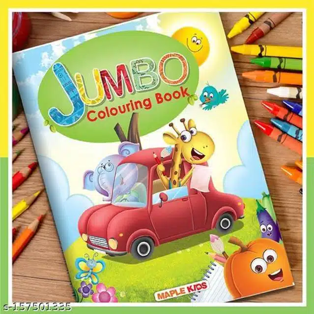 My Jumbo Colouring Book at Rs 110/piece, Cartoon Coloring Book in New  Delhi