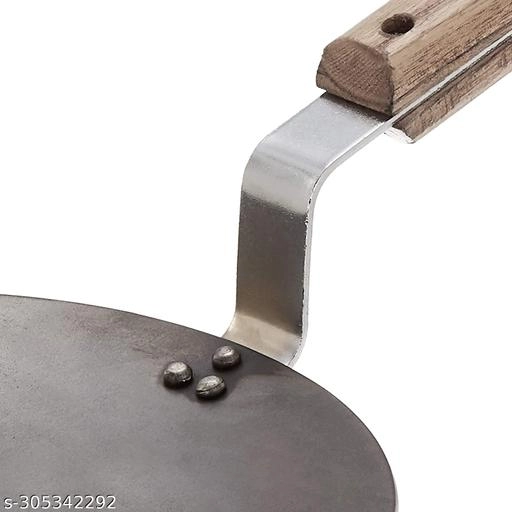 Cast Iron Tawa (Black)