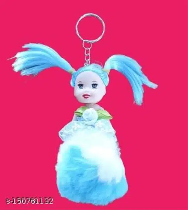 Doll Keychain (Sky Blue)