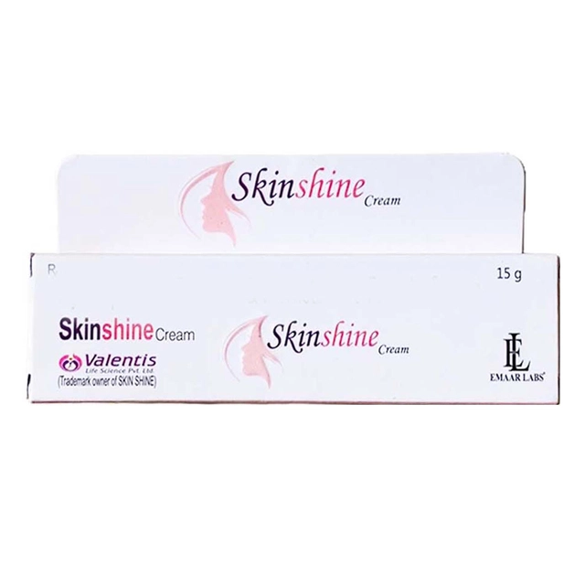 Skin Shine 6 Pcs Skin Whitening Cream (15 g) with Digital Watch (Black) (Set of 2)