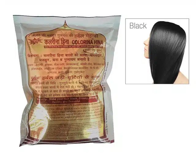 Colorina Hair Color Shampoo (30 ml X 10 Sachet) | Ammonia Free | Colors  Hair not Skin | Instant Black Hair in Just 5 Minutes , Natural Black -  Price in India,