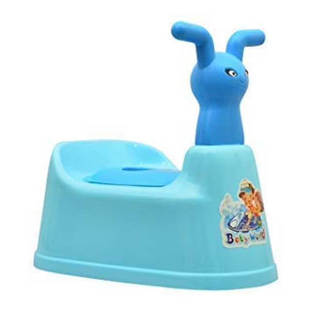 FABLE Baby World Toilet Trainer Baby Potty Seat (Blue, Free Size) (S9)