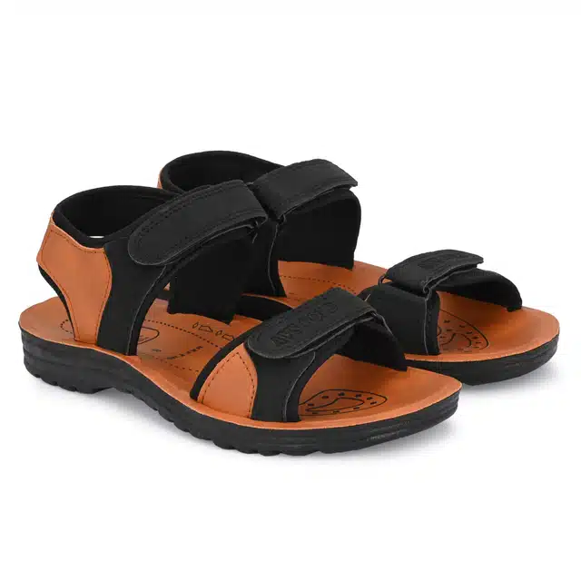 Lightweight Sandals for Men (Black, 6)