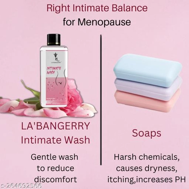 LA’BANGERRY Intimate Wash for Women (100 ml, Pack of 2)