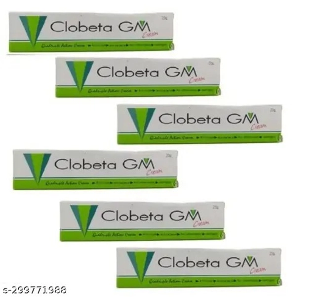 Clobeta Gm Cream for Skin Infections (10 g, Pack of 6)