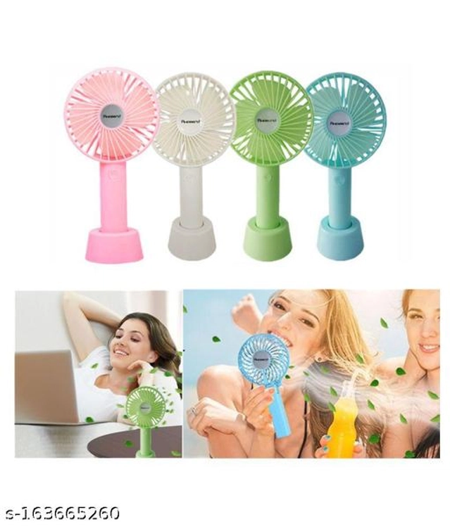 Portable USB Mini Fan (Sky Blue)