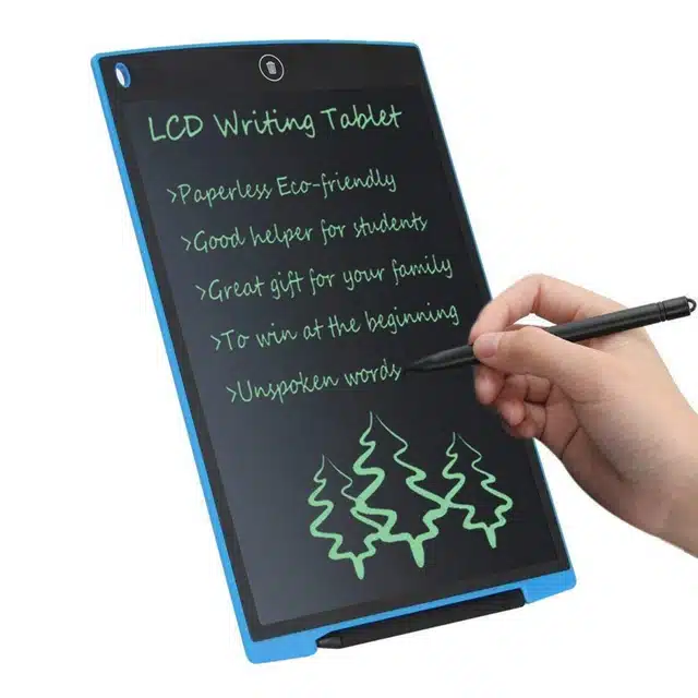 LCD Writing Graphic Tablets for Kids (Multicolor, 8.5 Inches)