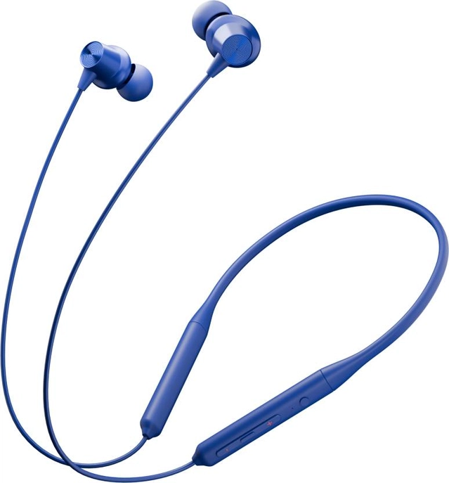 TECHFIRE T60 Pro Bullets Wireless Z Bass Edition headphone with Magnetic On Off Anc Enc Bluetooth (Blue)