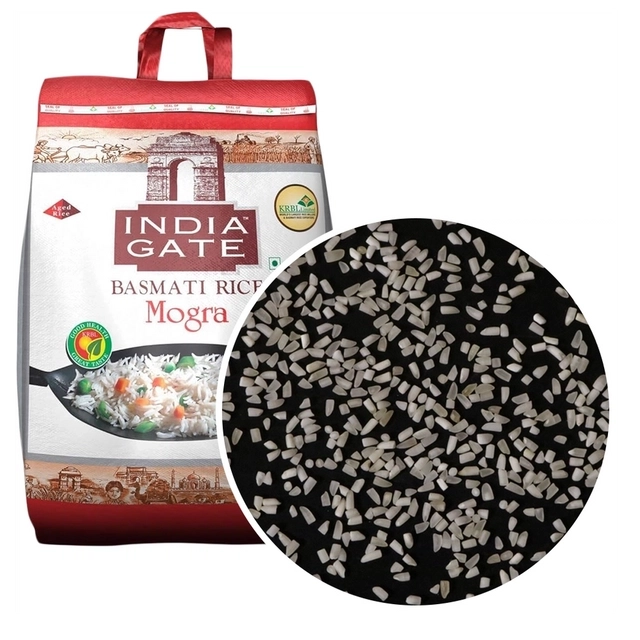 इंडिया गेट मोगरा बासमती चावल (ब्रोकन टुकड़ा) 10 Kg