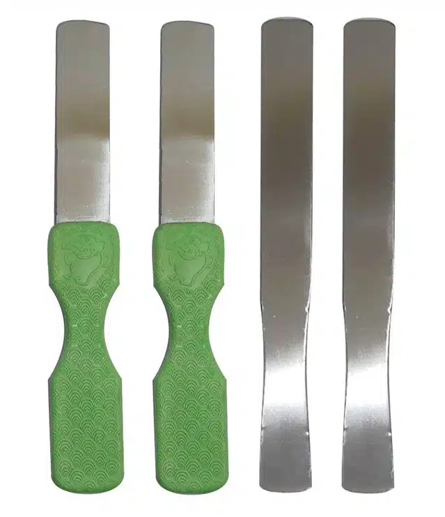 Steel Knife Set (Multicolor, Pack of 4)