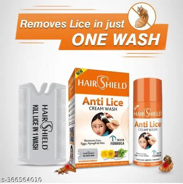 Anti Lice Cream Wash (30 ml, Pack of 30)