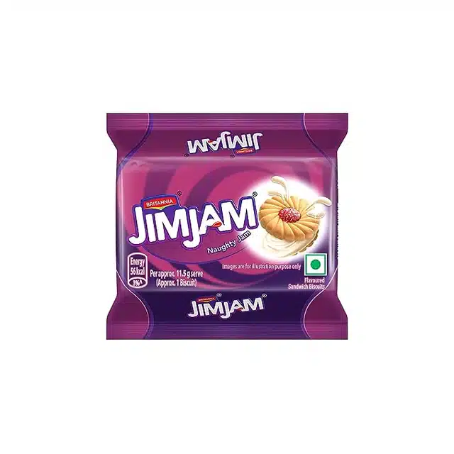 ब्रिटानिया जिम जैम बिस्कुट 138 g g