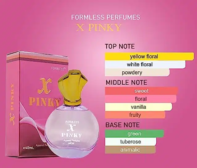 Formless X Pinky Apparel Perfume for Men & Women (30 ml)