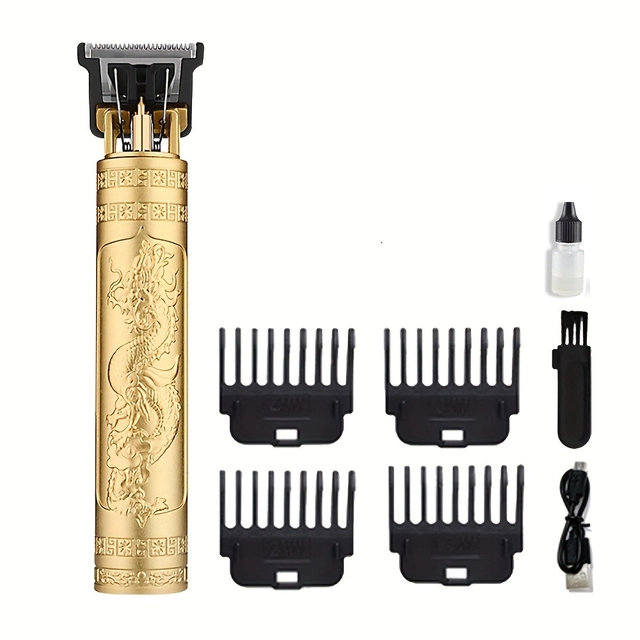 Plastic Trimmer for Men (Gold)