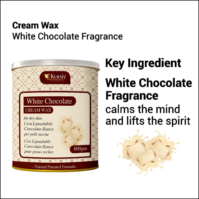 Kuraiy Cosmetic White Chocolate Cream Hair Remover Wax (800 g)