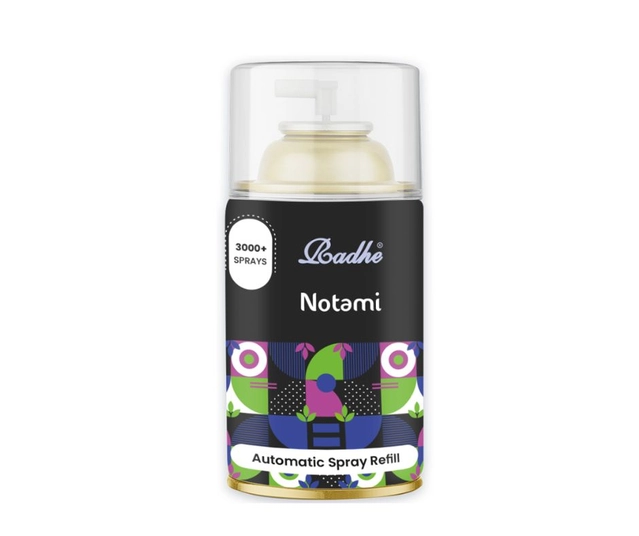 Radhe Notami Automatic Room Spray Refill (265 ml)