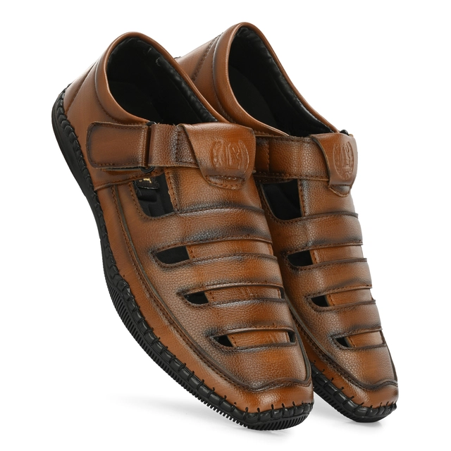 Sandals for Men (Tan, 6)