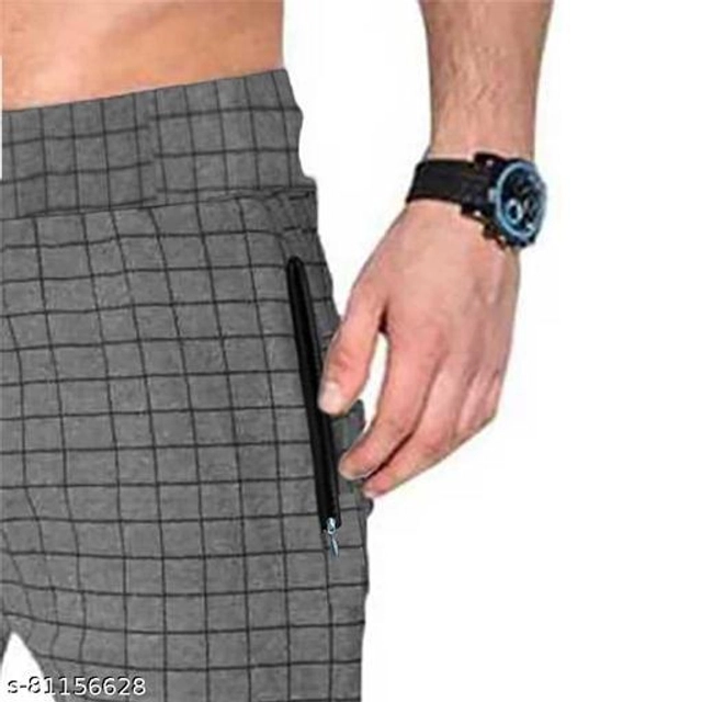 Cotton Shorts for Men (Grey, 30)