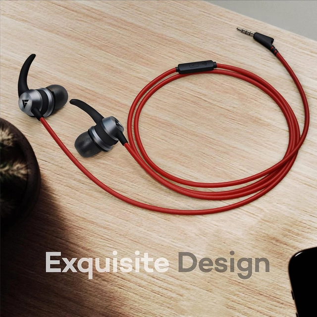 Wired Earphone with Type C Port & Mic (Black)