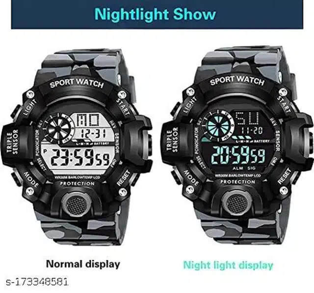 Sports Watch for Boys & Girls (Multicolor)