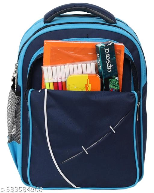 Polyester Backpack for Kids (Blue)