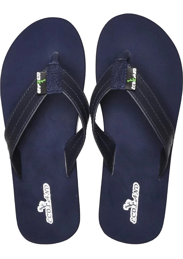 Slippers for Men (Navy Blue, 6)