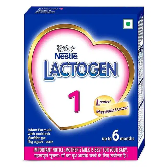 नेस्ले लेक्टोजेन स्टेज 1 इन्फेंट फार्मूला पाउडर (Upto 6 Months) 400 g