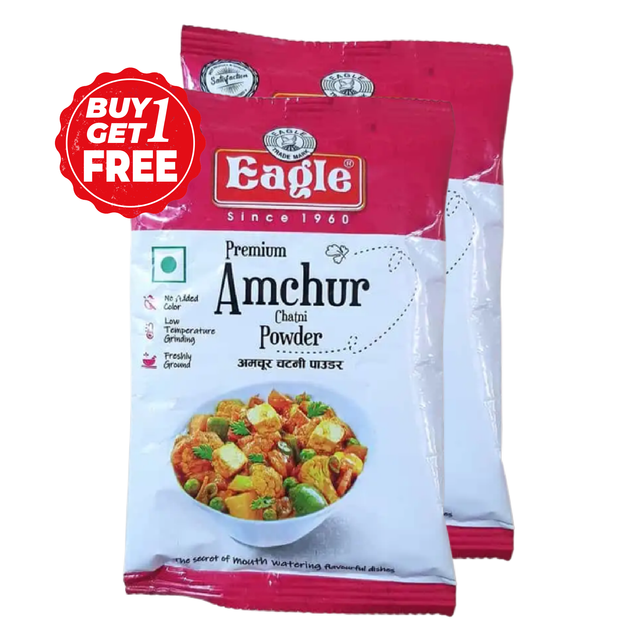ईगल प्रीमियम अमचूर चटनी पाउडर 2X100 g (1 के साथ एक मुफ्त)