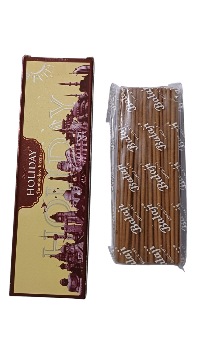 Combo of Holiday with Pure Sandal Bambooless Dhoop Incense Sticks (100 g, Pack of 2)