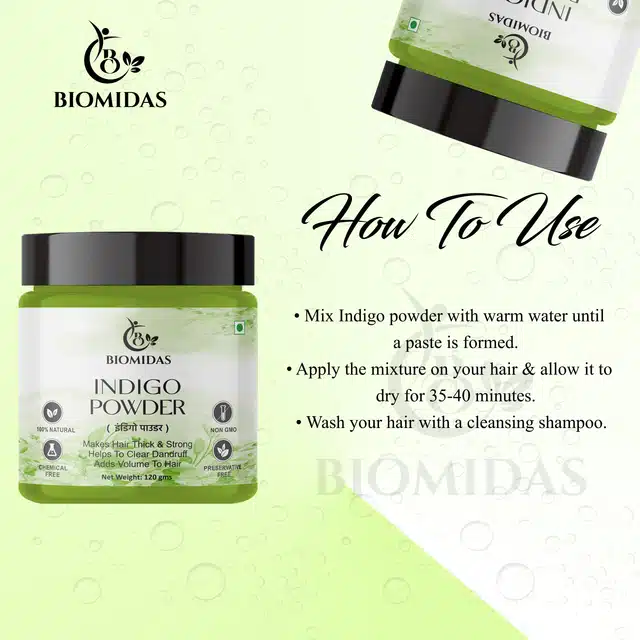 Biomidas Indigo Powder (120 g)