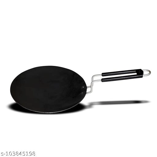 Cast Iron Tawa (Black)