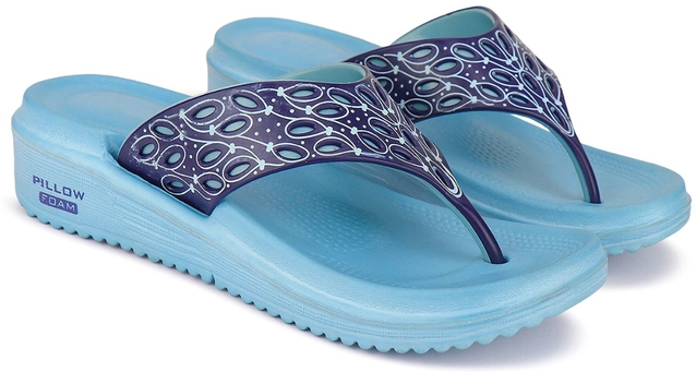 Slippers for Women (Blue, 5)