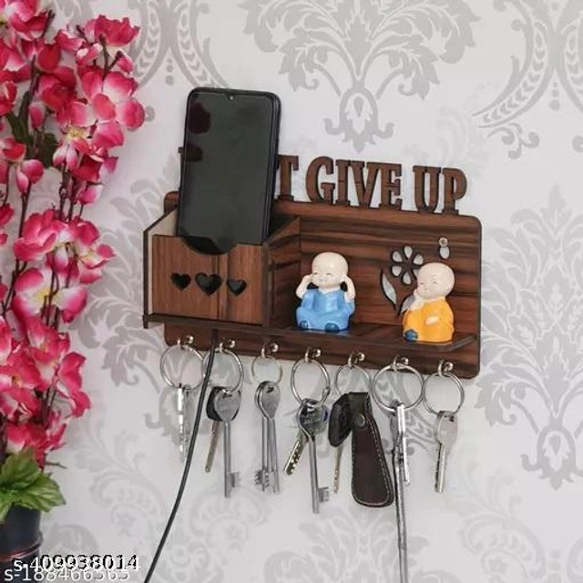 Wooden Key Holder (Brown)