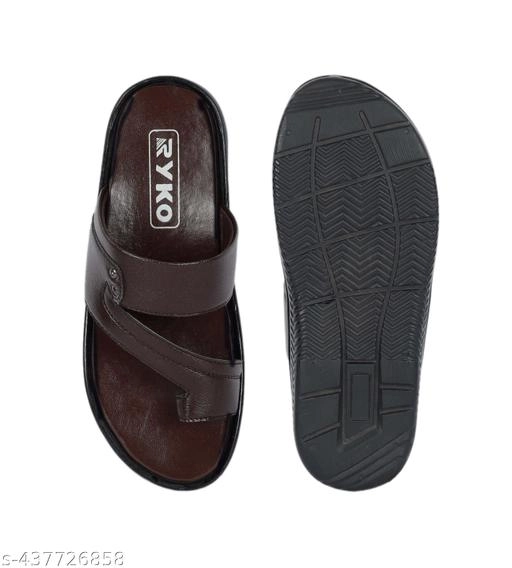 Flipflops for Men (Brown, 6)