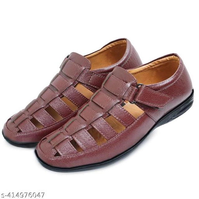 Sandals for Men (Brown, 6)