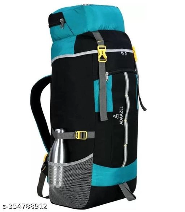 Hiking Backpack for Men & Women (Sea Green & Black)