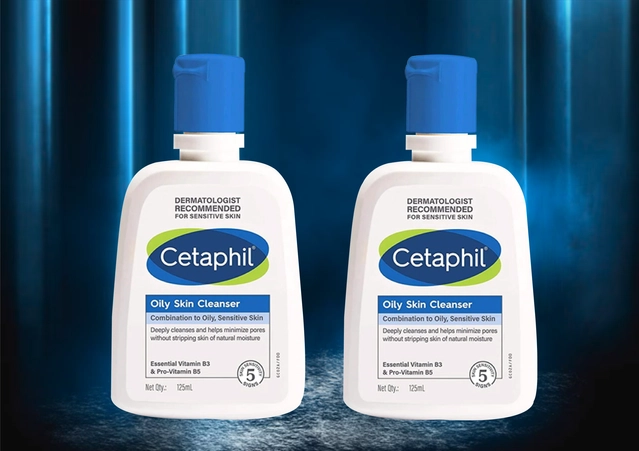 Cetaphil Oily Skin Cleanser (125 ml, Pack of 2)