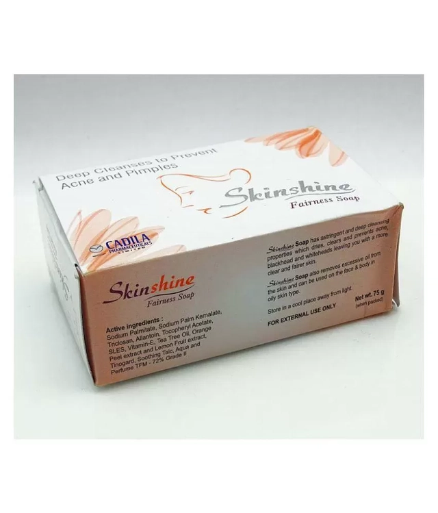 Skinshine Skin Fairness Soap (75 g, Pack of 6)