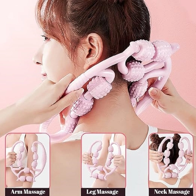 Trigger Neck and Shoulder Massager (Pink)