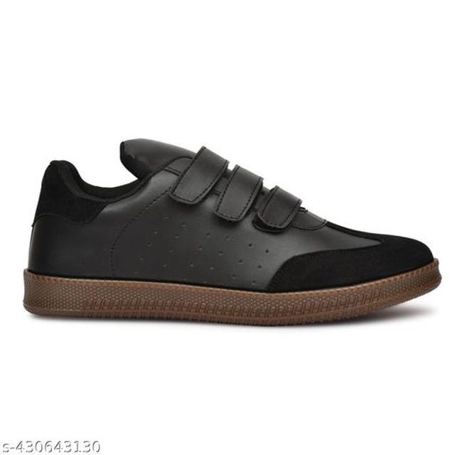 Casual Shoes for Men (Black, 6)