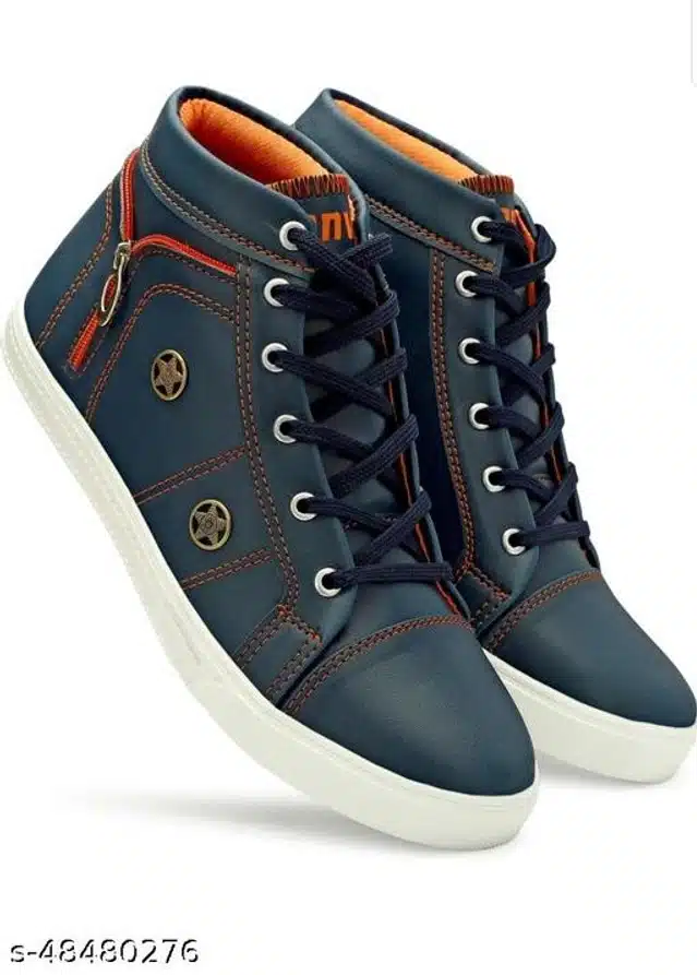 Casual Shoes for Men (Navy Blue, 6)