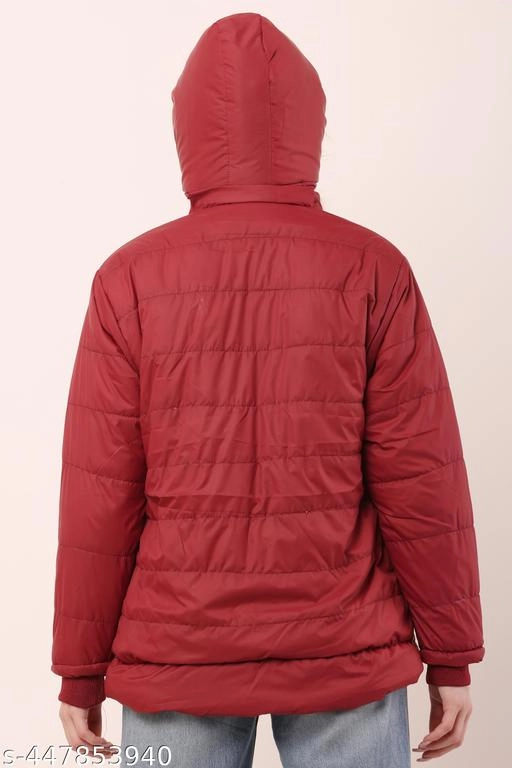 Jacket for Women (Maroon, L)