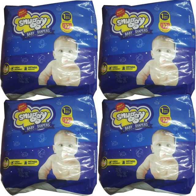 Snuggy New Born Weight 2-5 Kg (Pack of 40) (S-46)