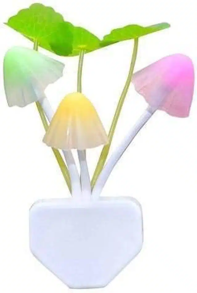 Mushroom Shaped LED Magic Night Lamp (Multicolor)