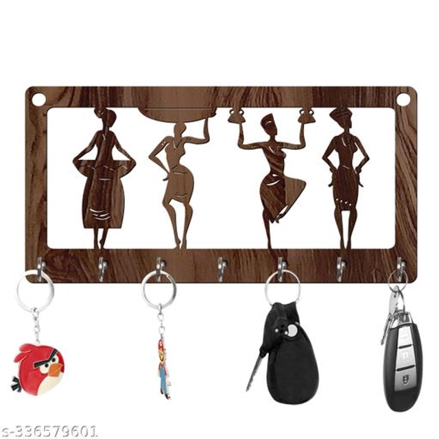 Wooden Key Holder (Brown)