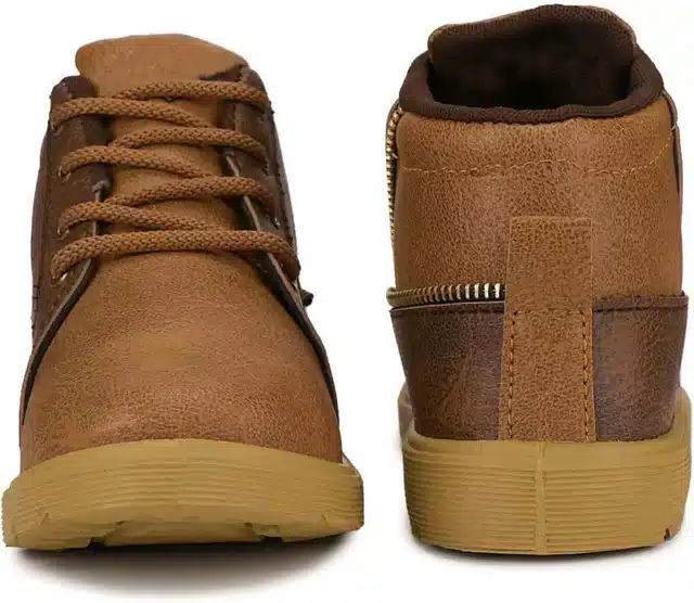 Boots for Boys (Brown, 4) (VI-653)