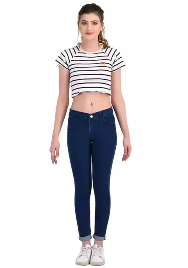 Jeans for Women (Dark Blue, 30)