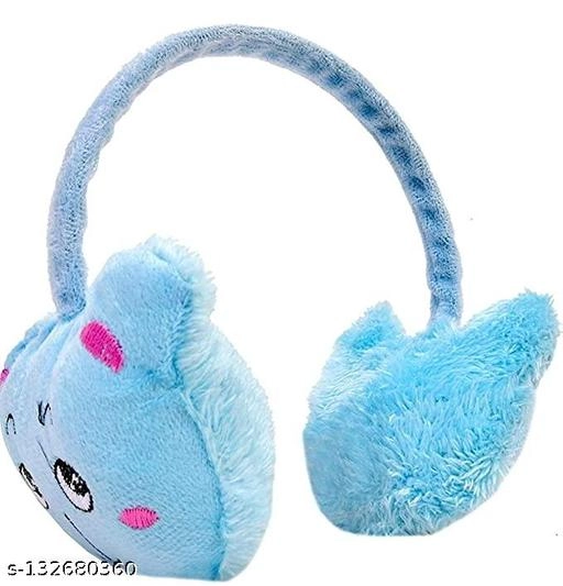 Fur Earmuffs for Kids (Multicolor, Pack of 2)