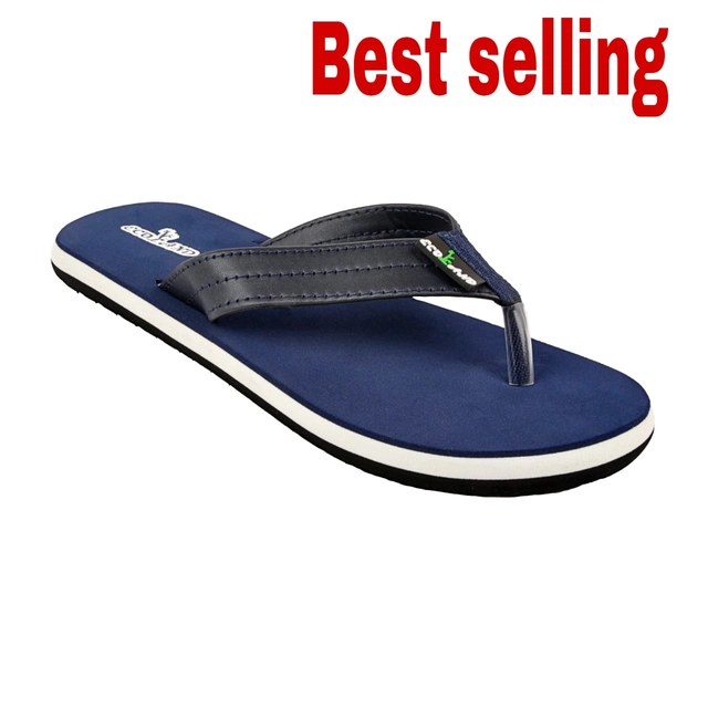 Slippers for Men (Navy Blue, 6)